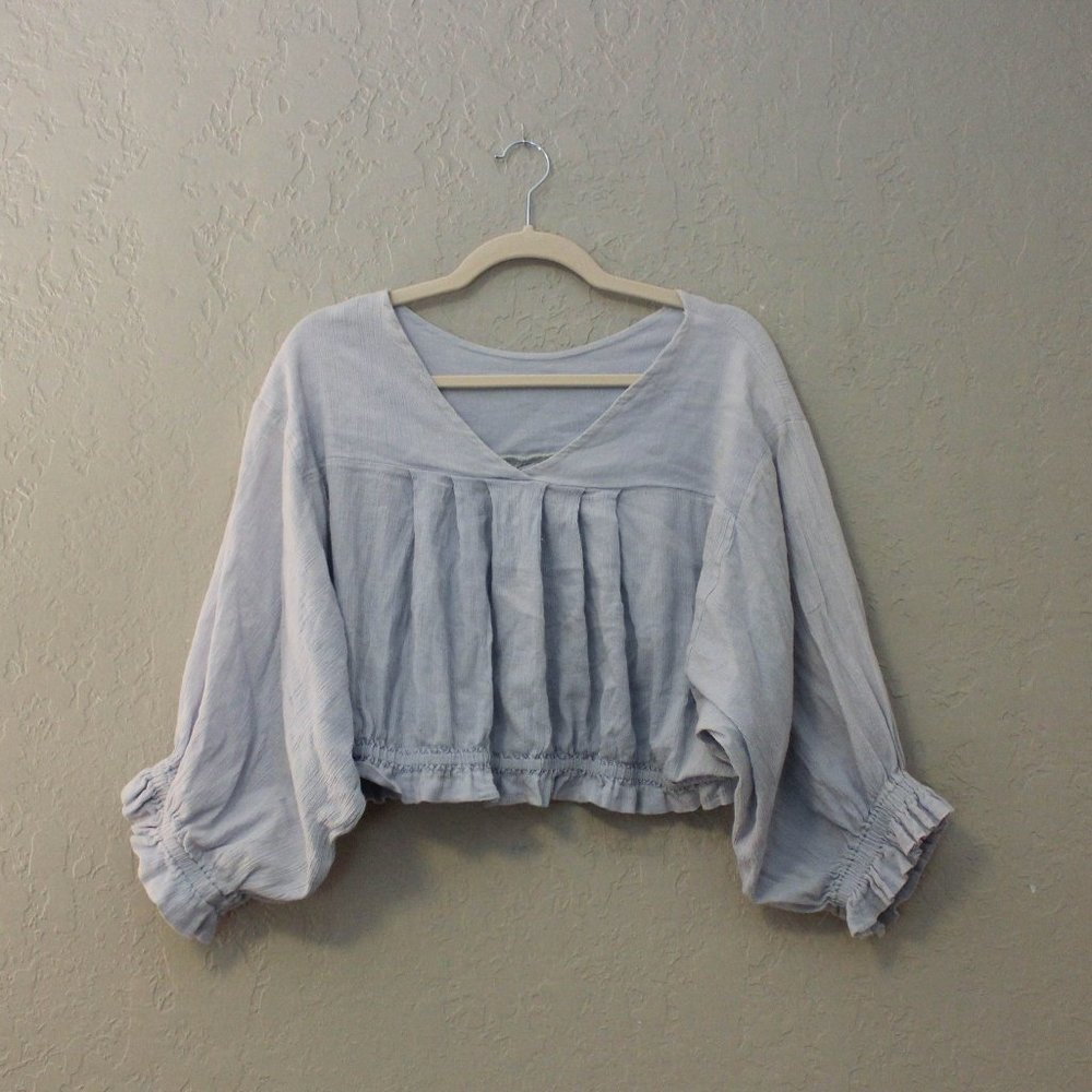 Vintage, Handmade Gauze Top
